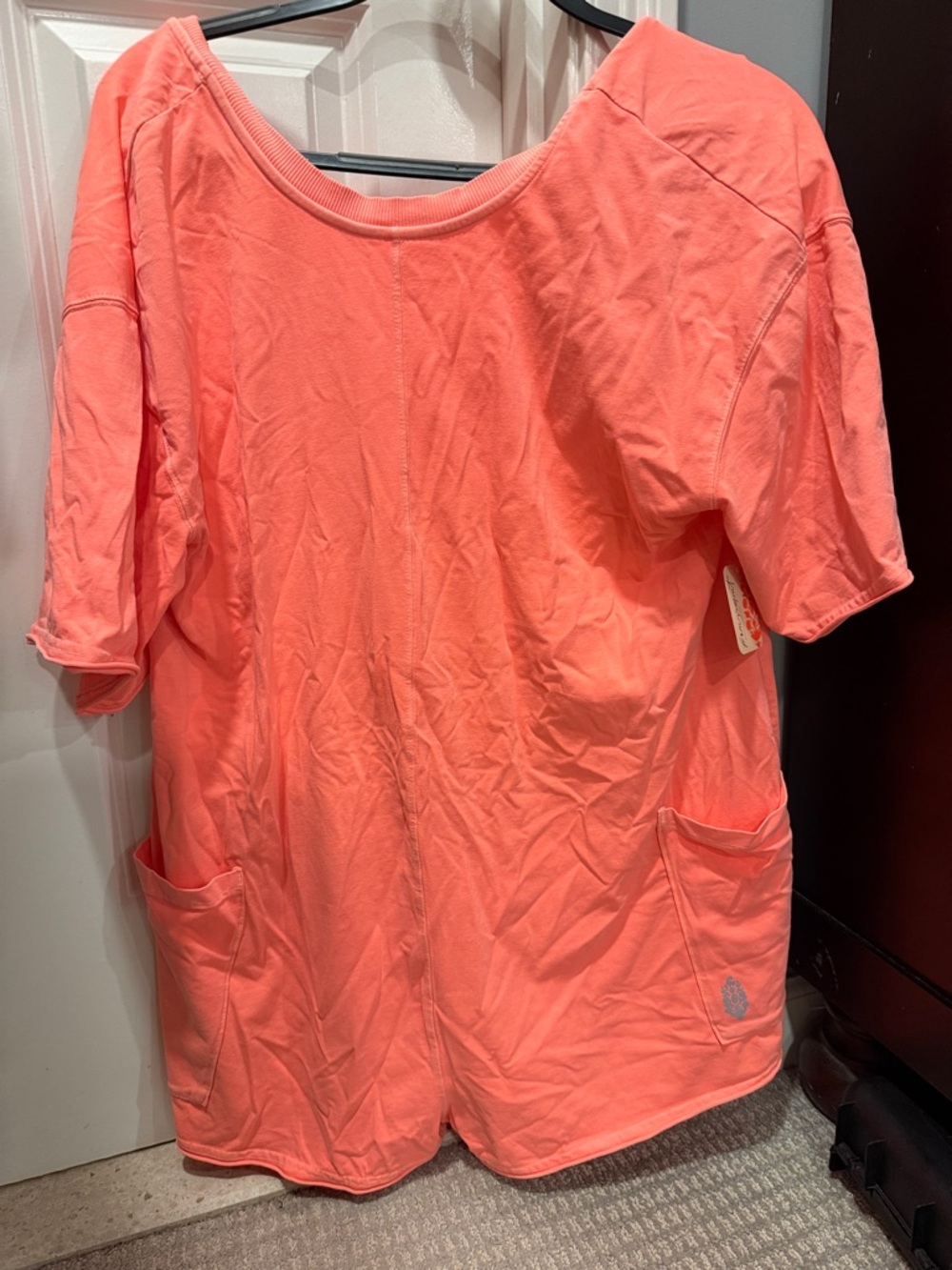 FP movement  Coral Short-Sleeve romper
